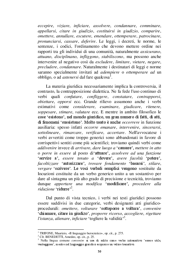 Anteprima della tesi: Il linguaggio giuridico: analisi linguistica e difficoltà traduttive. Studio applicato alle sentenze della Corte dei Conti (2009 - 2013), Pagina 11