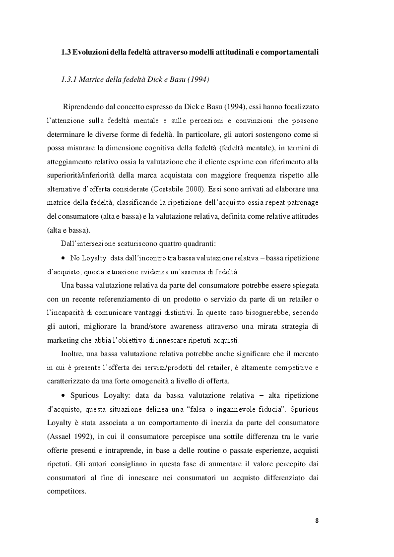 Anteprima della tesi: La segmentazione della clientela attraverso l'uso del data mining: un'applicazione nell'e-commerce, Pagina 7