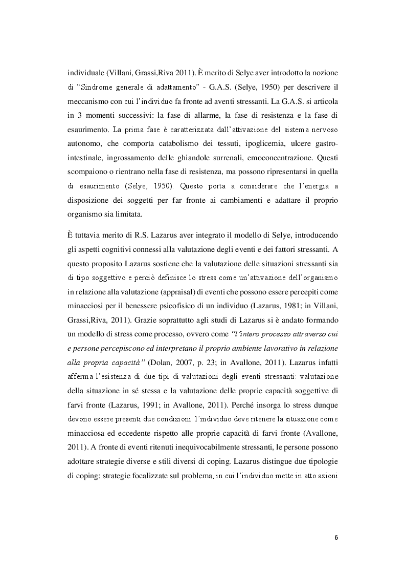 Anteprima della tesi: Mindfulness: protocolli per la riduzione dello Stress sul lavoro, Pagina 4