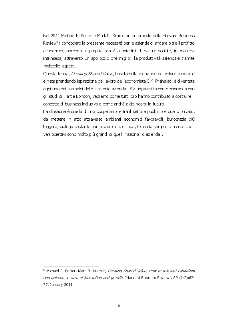 Anteprima della tesi: Crescita sostenibile e business inclusivo, modelli per lo sviluppo delle economie e delle comunità: tre casi di studio in Kenya, Pagina 5