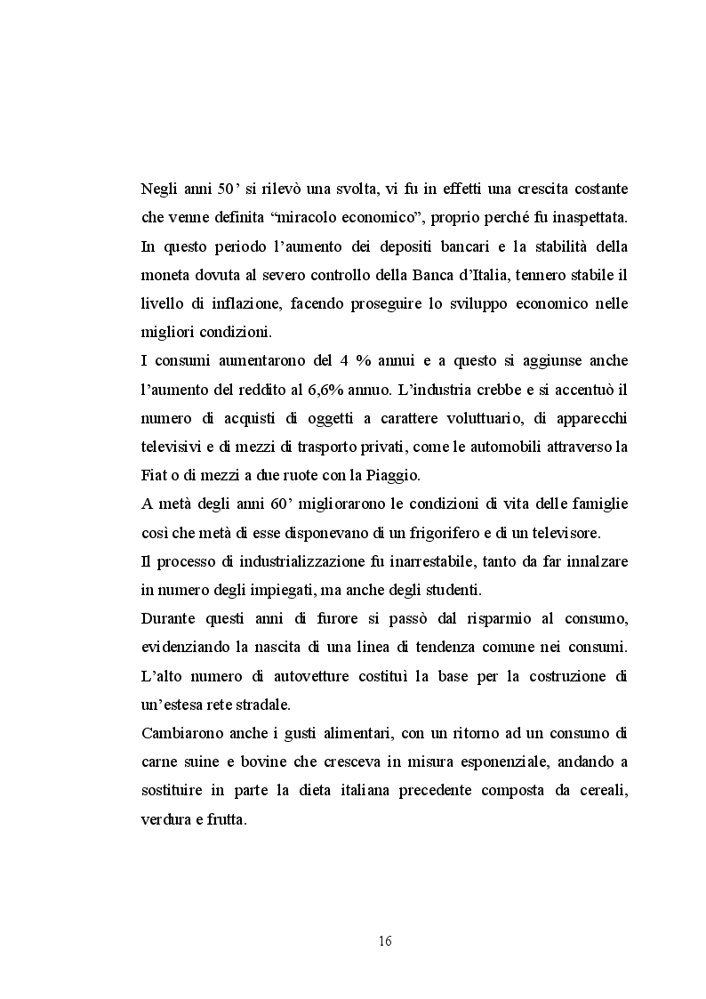 Anteprima della tesi: Il paniere dei beni in Italia: come variano i gusti di una popolazione, Pagina 4