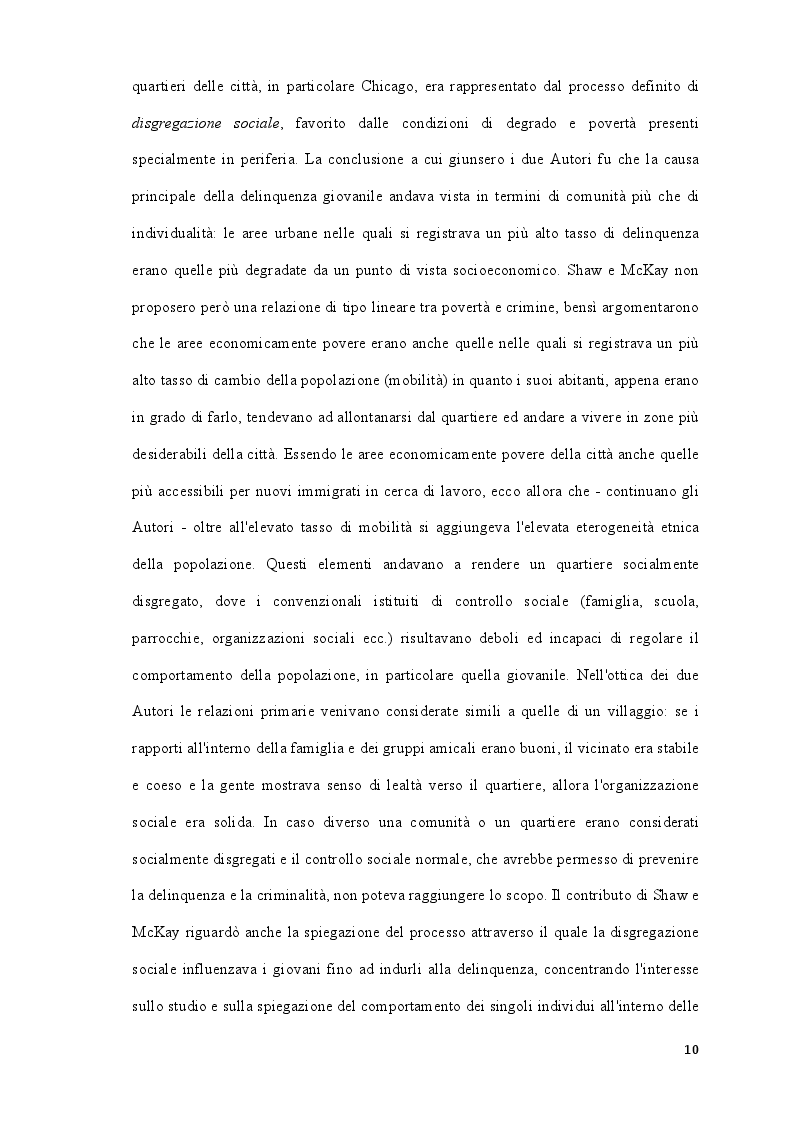 Anteprima della tesi: Analisi della letteratura sulle gang criminali, il loro comportamento e i fattori psicologici e sociali associati all'ingresso di nuovi membri al loro interno, Pagina 6