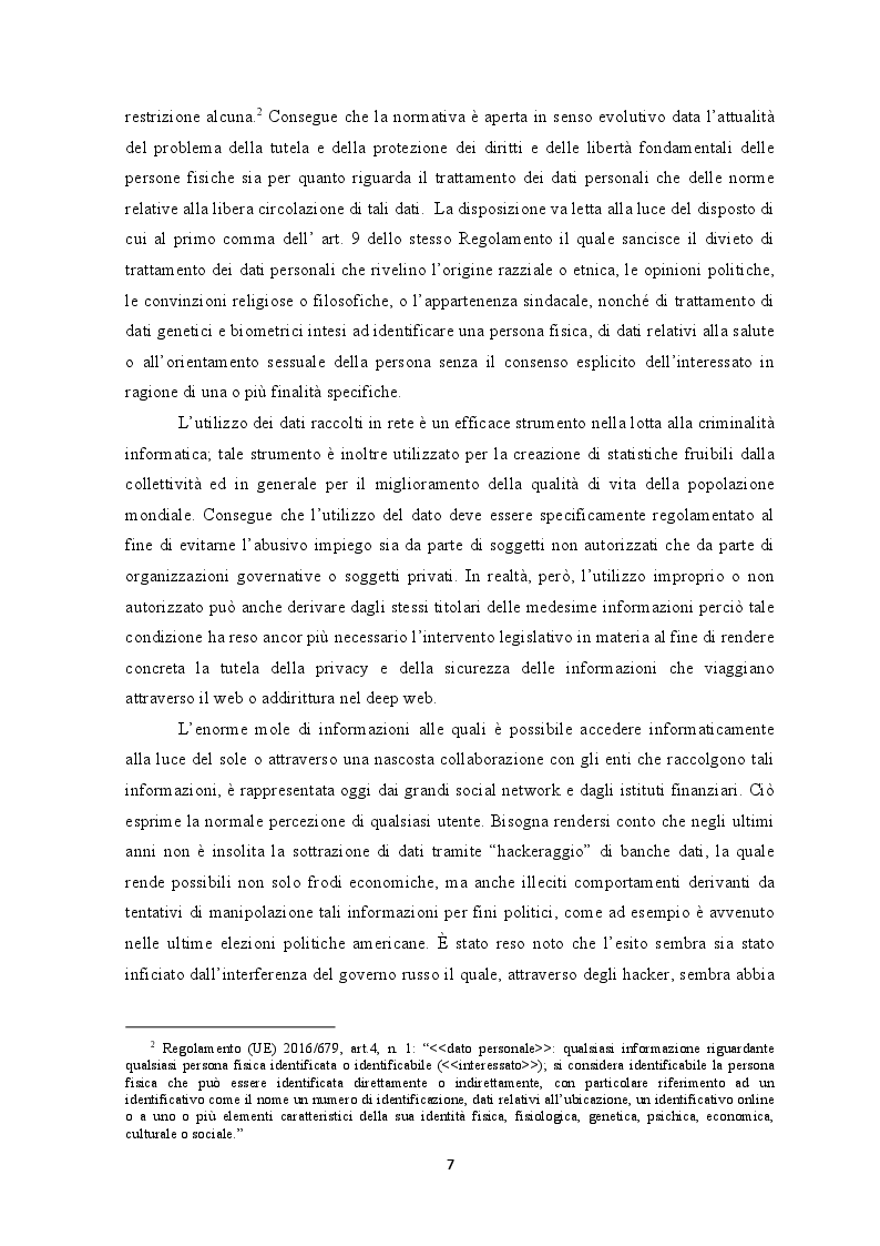 Anteprima della tesi: Deep web: Libertà o trappola sotto la rete?, Pagina 6