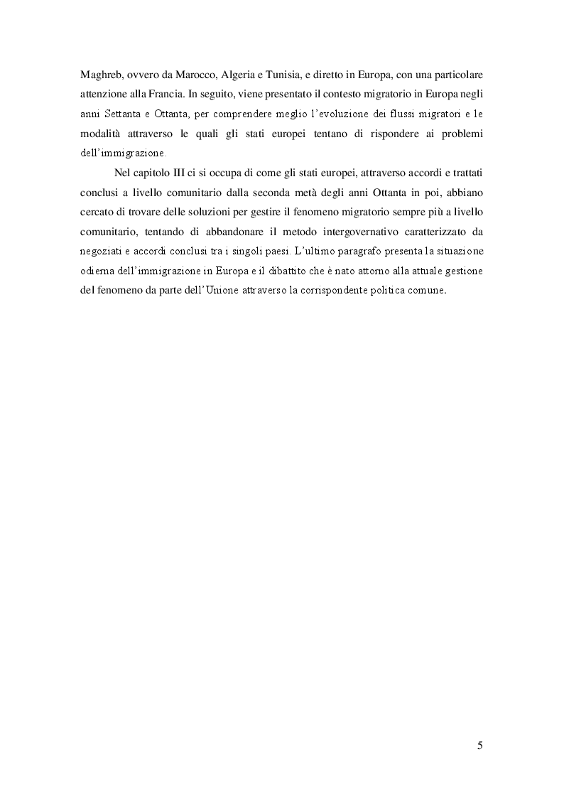 Anteprima della tesi: La crisi dei primi anni Settanta come punto di svolta del fenomeno migratorio in Europa, Pagina 3