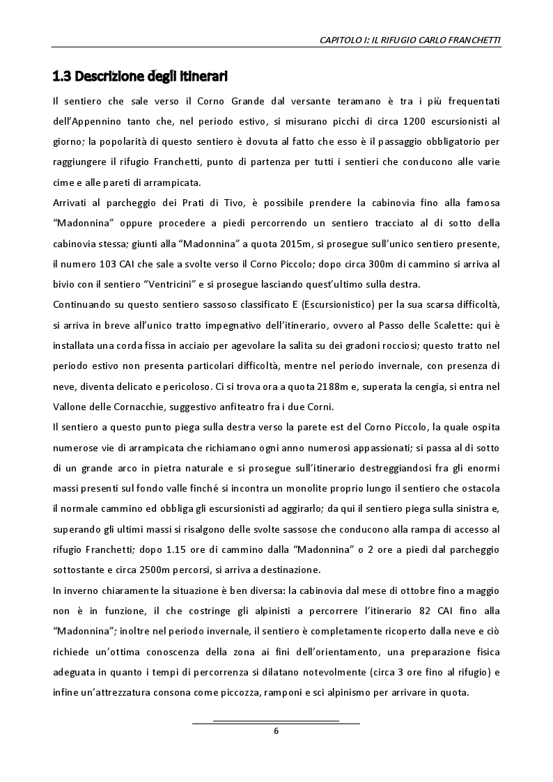 Anteprima della tesi: Progetto di un belvedere panoramico al rifugio Carlo Franchetti, Pagina 4