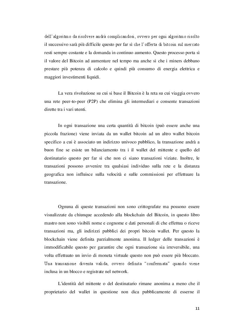 Estratto dalla tesi: Applicazioni ed usi della blockchain e livello di conoscenza delle criptovalute tra i giovani