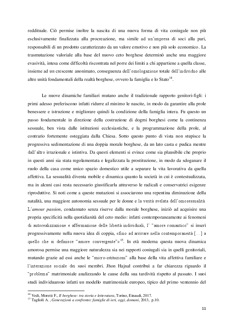 Estratto dalla tesi: Lo sfacelo dell'istituzione familiare ne "Gli indifferenti" di Alberto Moravia