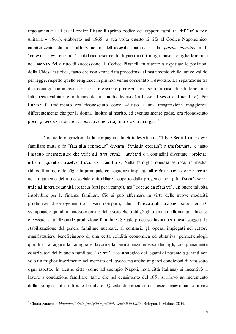 Anteprima della tesi: Lo sfacelo dell'istituzione familiare ne "Gli indifferenti" di Alberto Moravia, Pagina 6