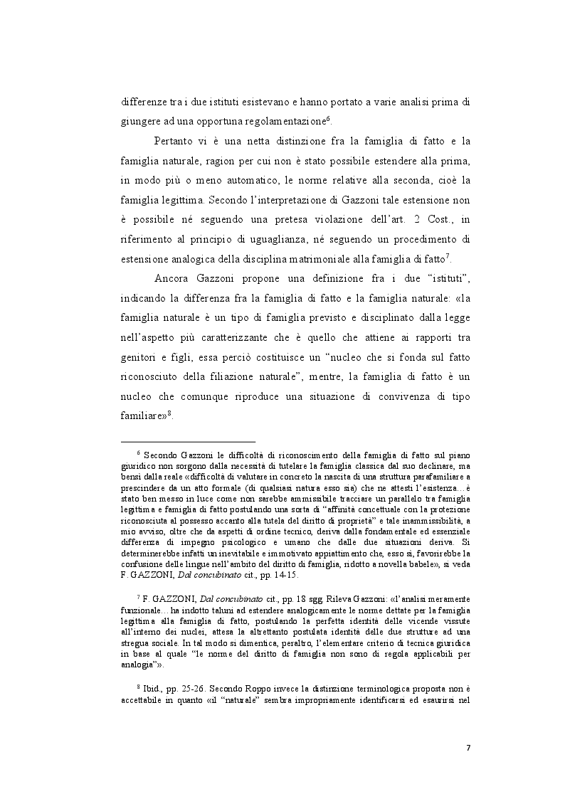 Anteprima della tesi: Genesi e sviluppo del riconoscimento giuridico delle unioni civili nei paesi dell'Unione Europea, Pagina 6