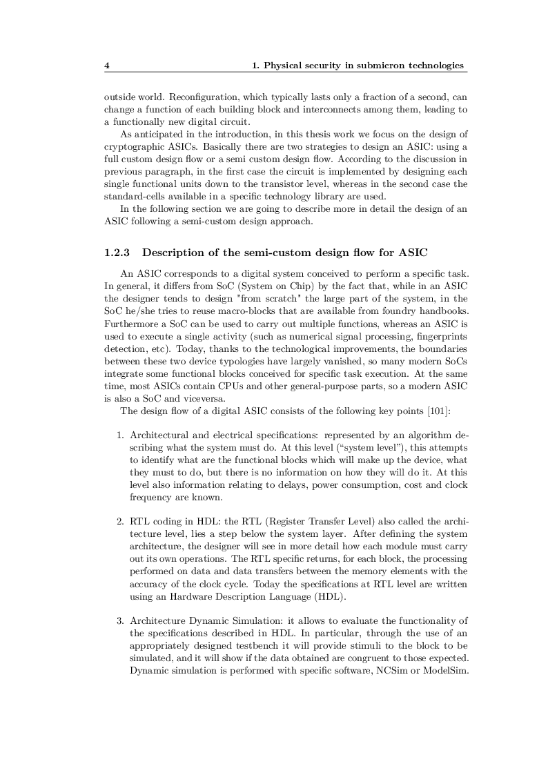Anteprima della tesi: Design techniques for secure cryptographic circuits in deep submicron technologies, Pagina 6
