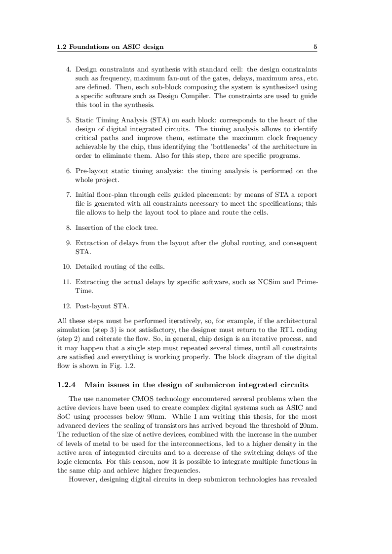 Anteprima della tesi: Design techniques for secure cryptographic circuits in deep submicron technologies, Pagina 7