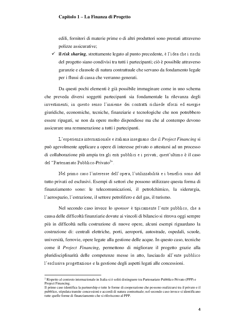 Anteprima della tesi: Esperienze di Project Financing a confronto: l'opportunità degli strumenti della Finanza Islamica, Pagina 5