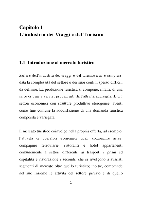 Anteprima della tesi: La promozione dell’offerta turistica online: Analisi e progettazione di un mobile loyalty program, Pagina 6