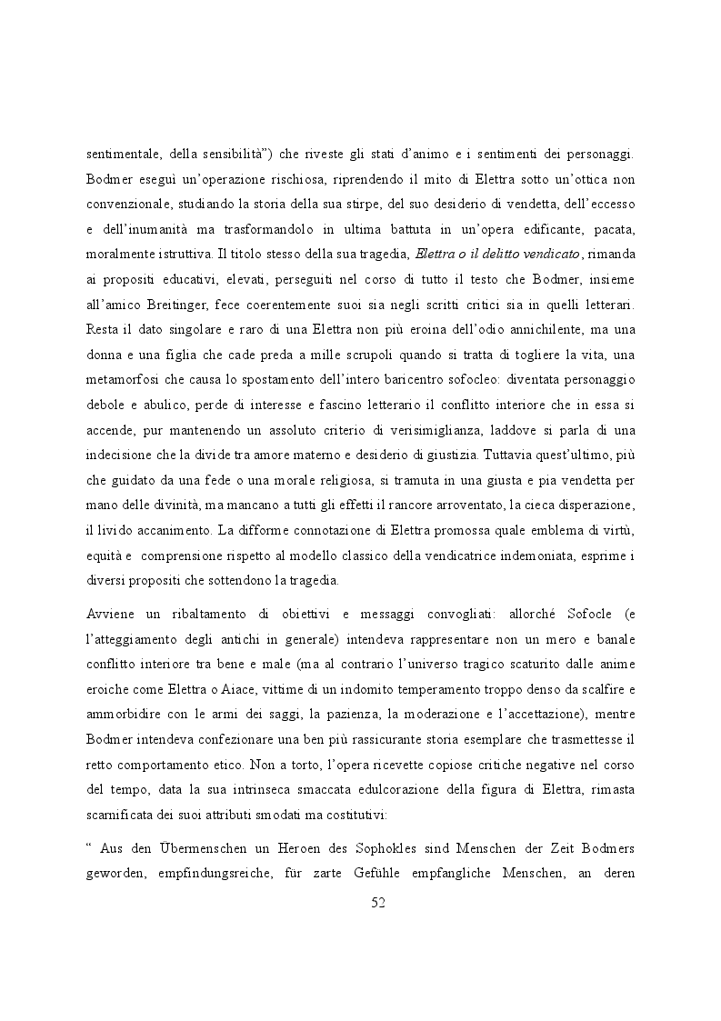 Anteprima della tesi: Elettra nell'Idomeneo Re di Creta di Mozart: riprese classiche dal teatro sofocleo, Pagina 10