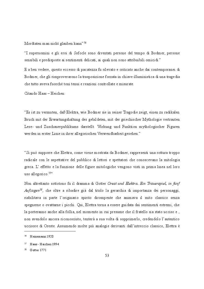 Anteprima della tesi: Elettra nell'Idomeneo Re di Creta di Mozart: riprese classiche dal teatro sofocleo, Pagina 11