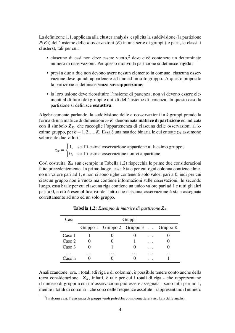 Anteprima della tesi: Classificazione automatica per dati ad alta dimensionalità: un approccio fuzzy per dati categorici, Pagina 5