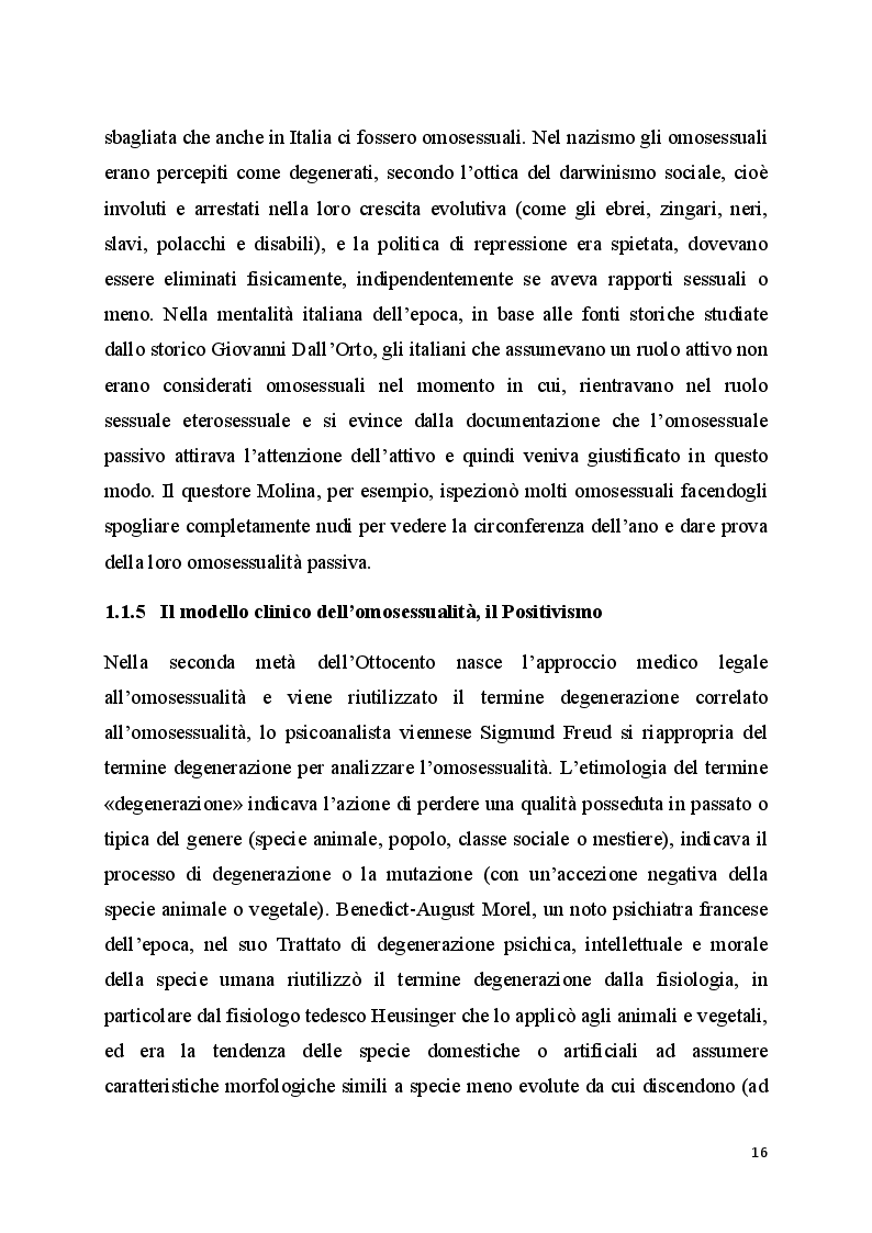 Anteprima della tesi: Il bullismo omofobico: maschilismo e devianza, Pagina 4