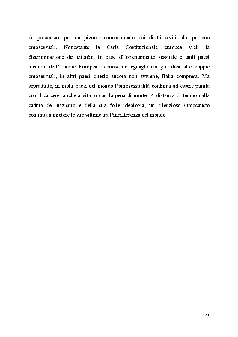 Anteprima della tesi: Il bullismo omofobico: maschilismo e devianza, Pagina 9
