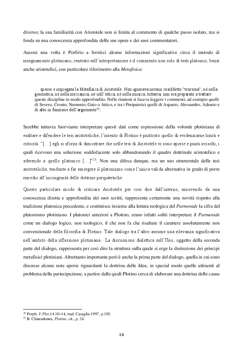 Estratto dalla tesi: Felicità e virtù in Plotino