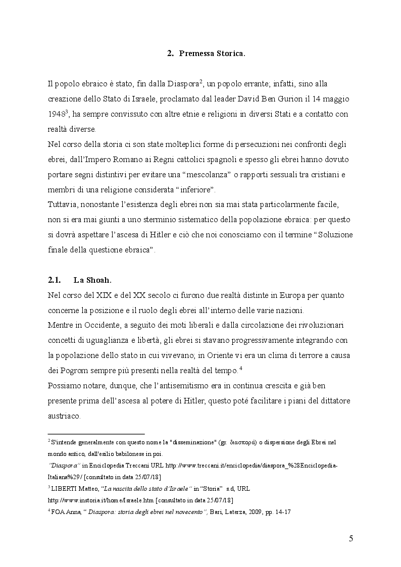 Anteprima della tesi: “Il testimone mai sentito”: La storia di Benjamin Murmelstein, Pagina 4