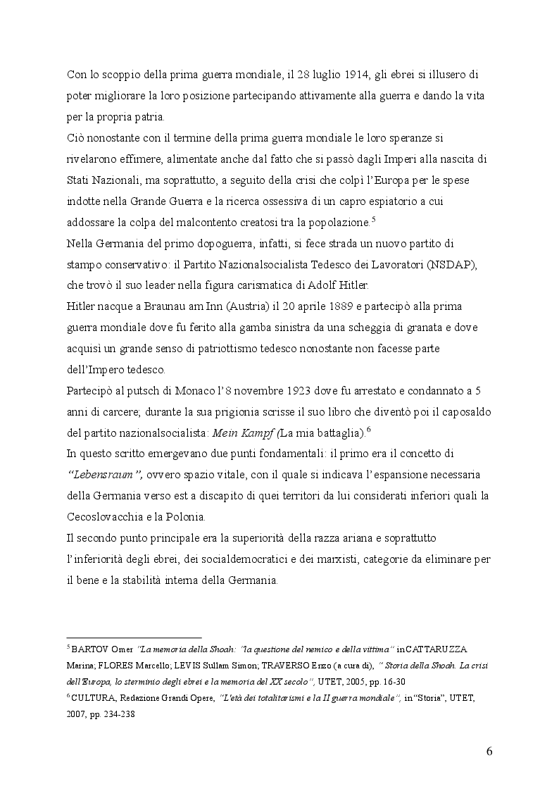 Anteprima della tesi: “Il testimone mai sentito”: La storia di Benjamin Murmelstein, Pagina 5