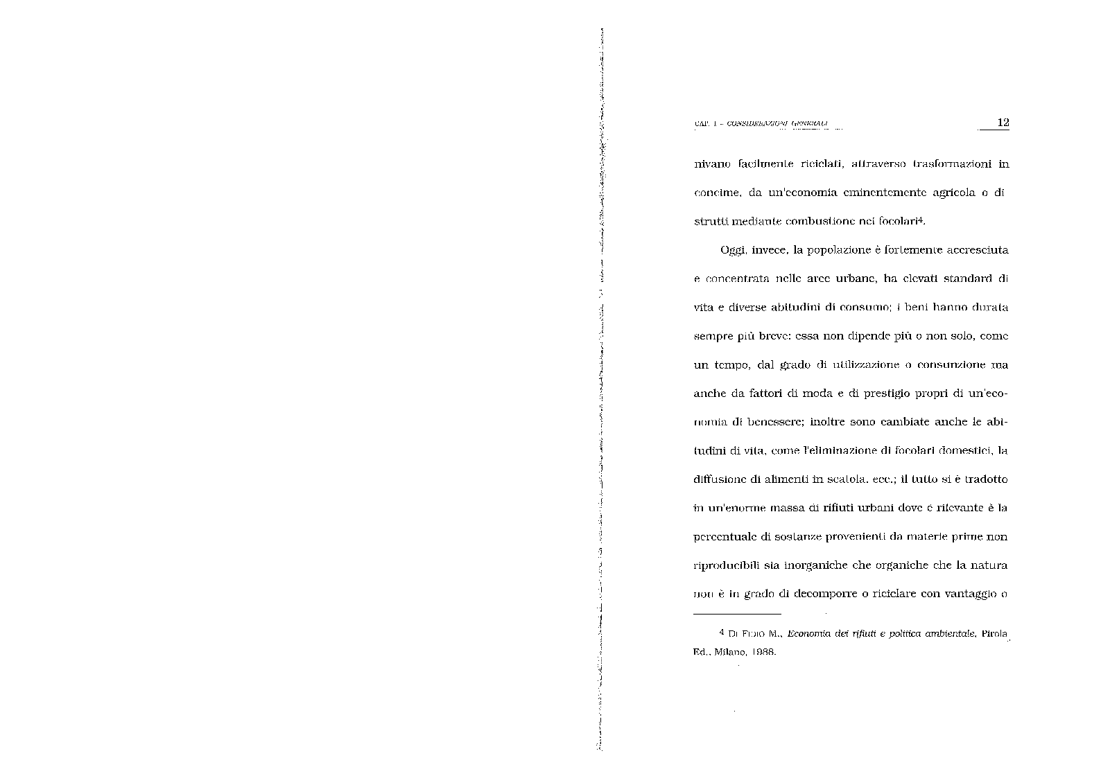 Anteprima della tesi: Lo smaltimento dei rifiuti solidi urbani. Situazioni e prospettive nella città di Salerno., Pagina 9