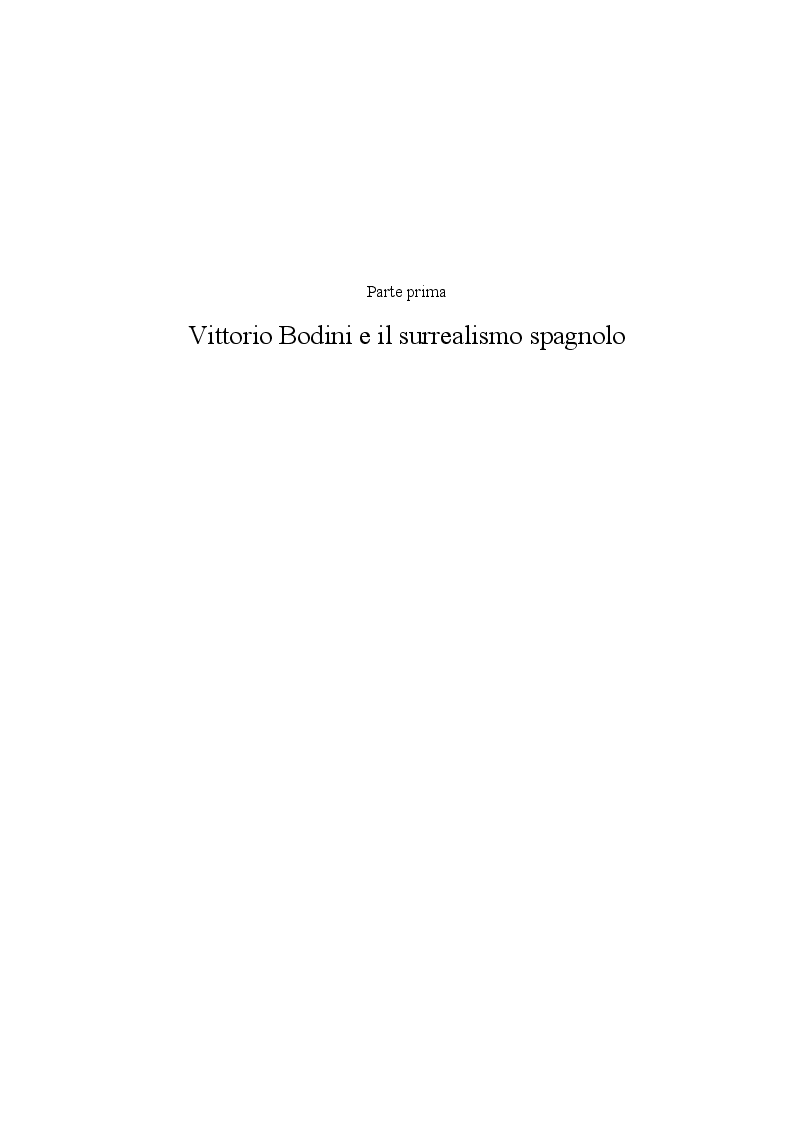 Anteprima della tesi: Vittorio Bodini e l'antologia dei ''Poeti surrealisti spagnoli'', Pagina 5