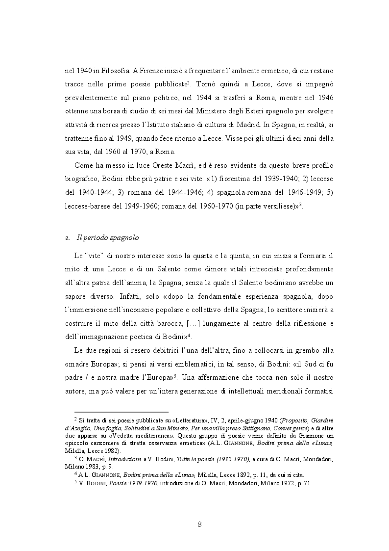 Anteprima della tesi: Vittorio Bodini e l'antologia dei ''Poeti surrealisti spagnoli'', Pagina 7