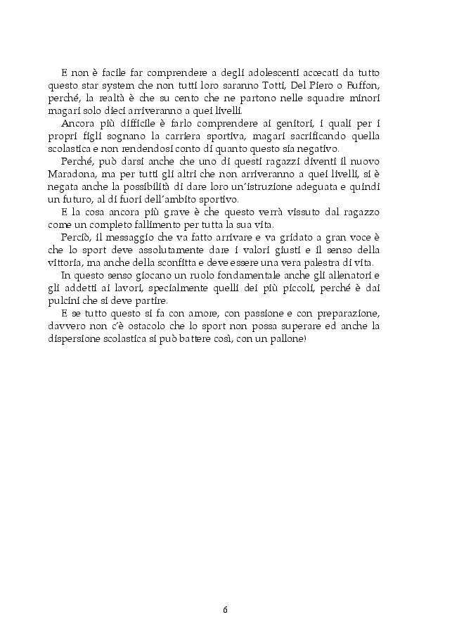 Anteprima della tesi: Dispersione scolastica e pedagogia dello sport: il progetto E.Sp.Air, Pagina 3