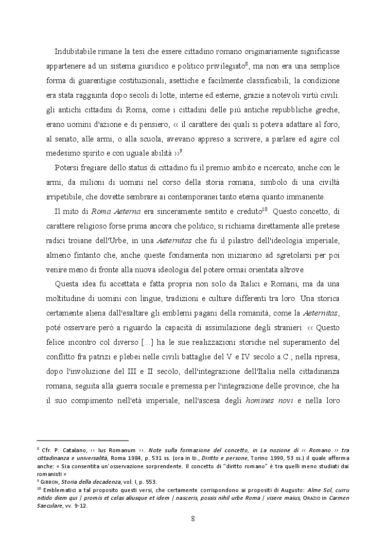 Anteprima della tesi: La provincializzazione dell'Italia romana. Persistenze e cesure dal Principato al Basso Impero, Pagina 5