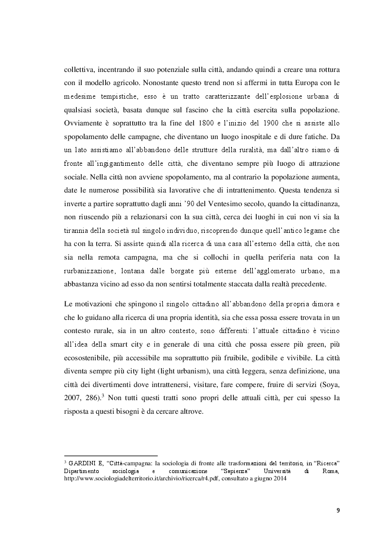 Anteprima della tesi: L'abbandono della ruralità: la riscoperta della cascina per l'affermazione di un paesaggio consapevole, Pagina 6