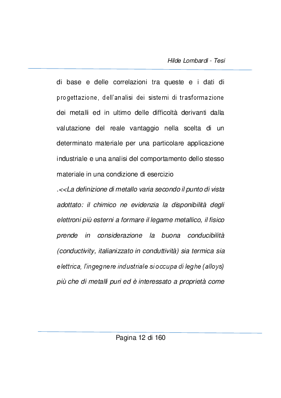 Anteprima della tesi: Strumenti e metodi diagnostici per il controllo qualità dei settore metallurgico, Pagina 6