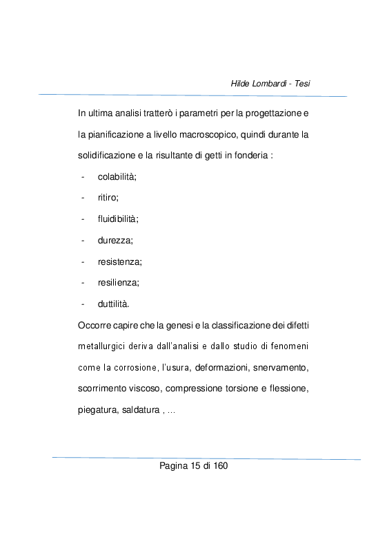 Anteprima della tesi: Strumenti e metodi diagnostici per il controllo qualità dei settore metallurgico, Pagina 9