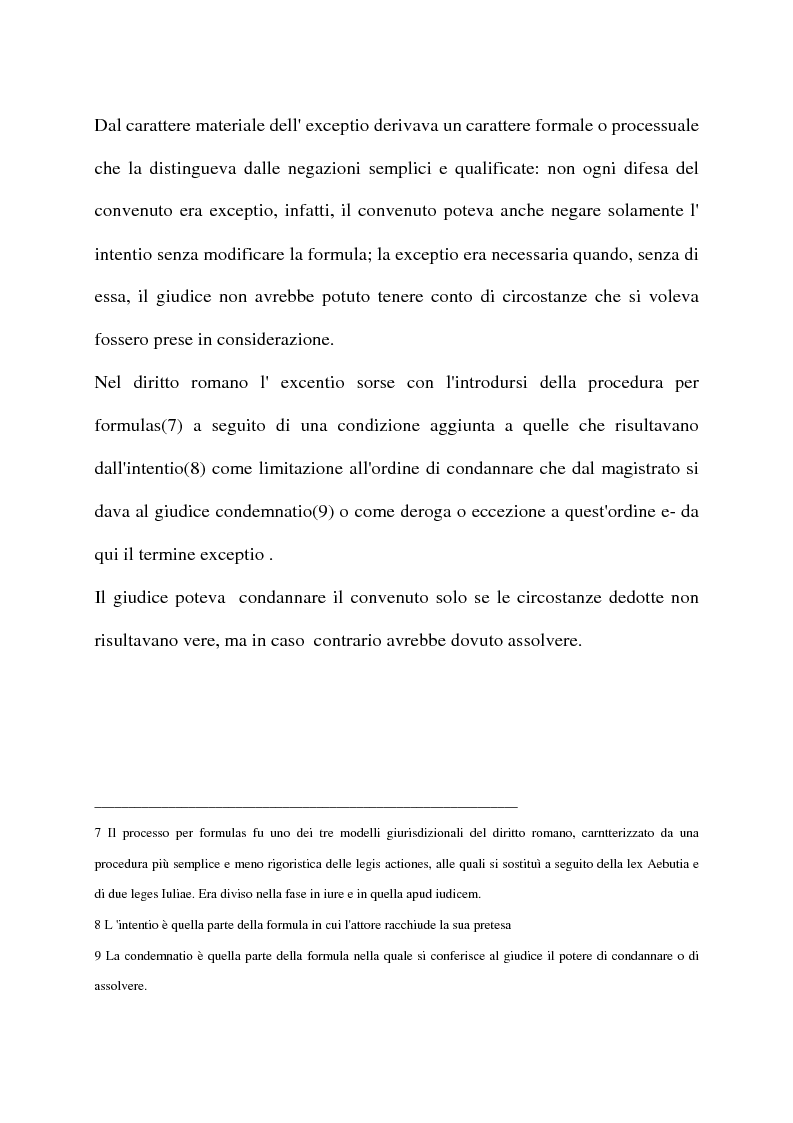 Anteprima della tesi: La exceptio doli generalis, Pagina 5