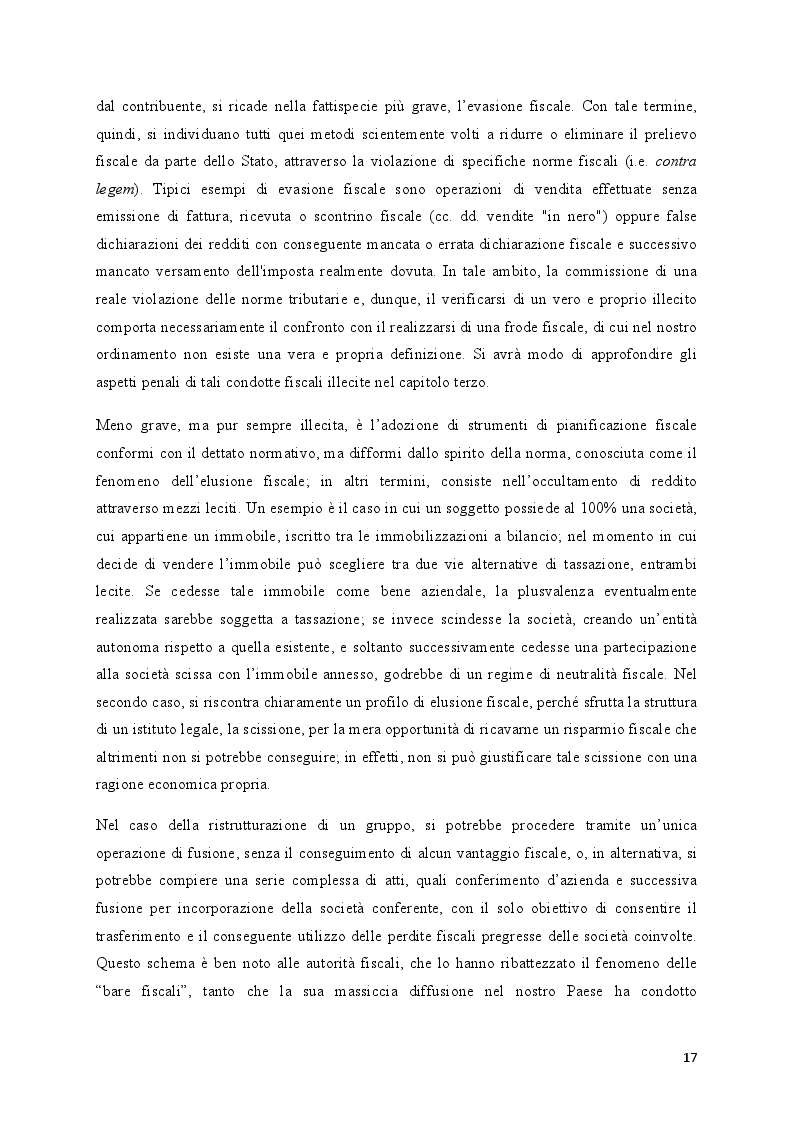 Estratto dalla tesi: Il fenomeno dell'esterovestizione: profili penali