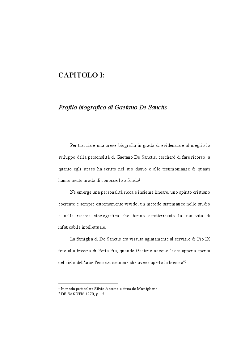 Anteprima della tesi: Gaetano De Sanctis e la storiografia greca: Ecateo, Erodoto e Tucidide, Pagina 6