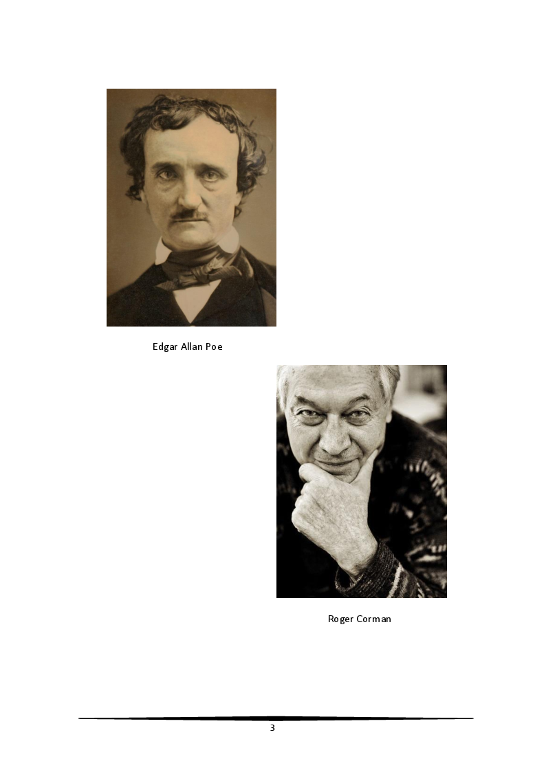 Anteprima della tesi: Edgar Allan Poe visto da Roger Corman. Il terrore tra arte e artigianato, Pagina 2