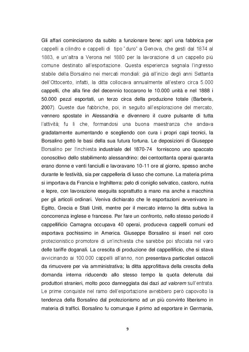 Anteprima della tesi: “La va…ca d’Bursalen”: Le operaie della fabbrica Borsalino di Alessandria tra visione maschilista ed emancipazione., Pagina 7