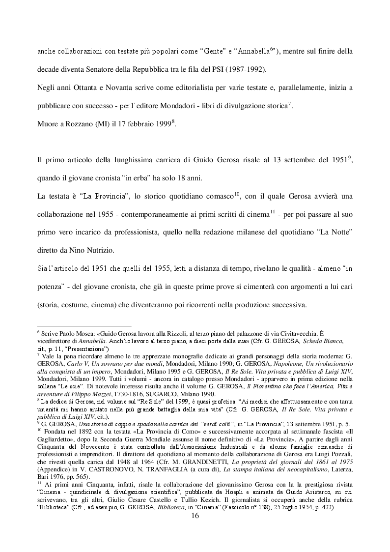 Estratto dalla tesi: Guido Gerosa tra cronaca e reportage: gli anni a “Epoca” (1961-1967)