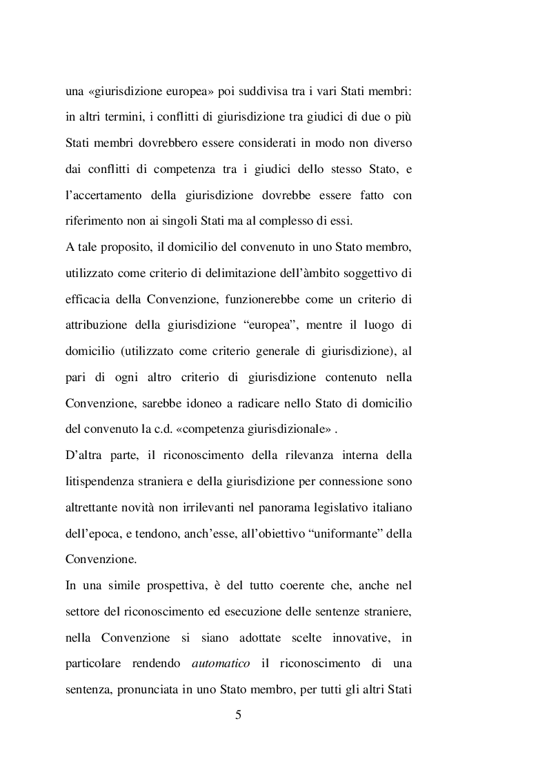 Anteprima della tesi: Sentenze straniere e Diritto internazionale privato: l’art. 65 della legge 30 maggio 1995 n. 218, Pagina 4