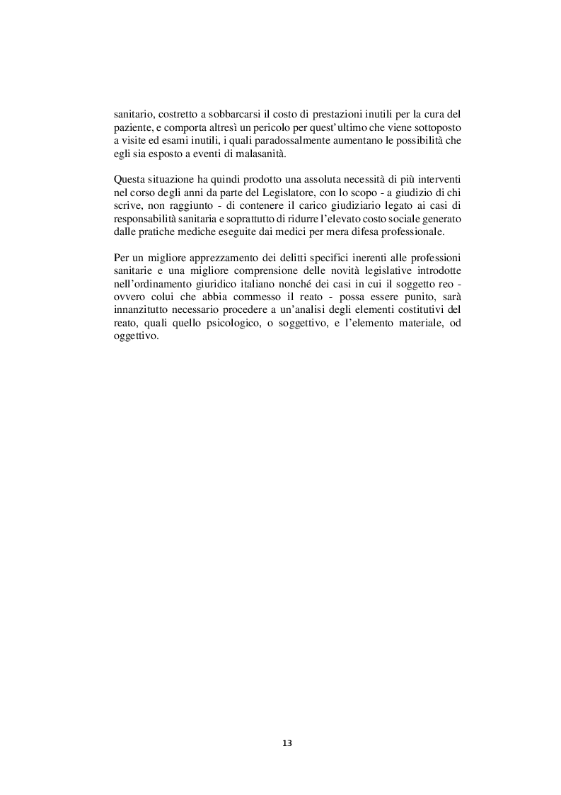 Anteprima della tesi: Nelle mani del dottorino. Le responsabilità del medico in formazione specialistica, Pagina 5