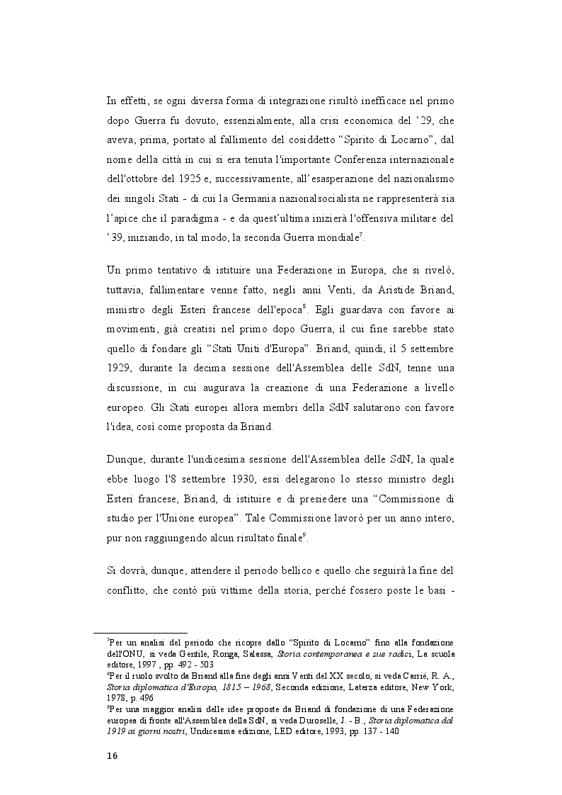 Anteprima della tesi: Il rafforzamento delle capacità delle relazioni internazionali dell’Unione Europea dopo il Trattato di Lisbona, Pagina 7