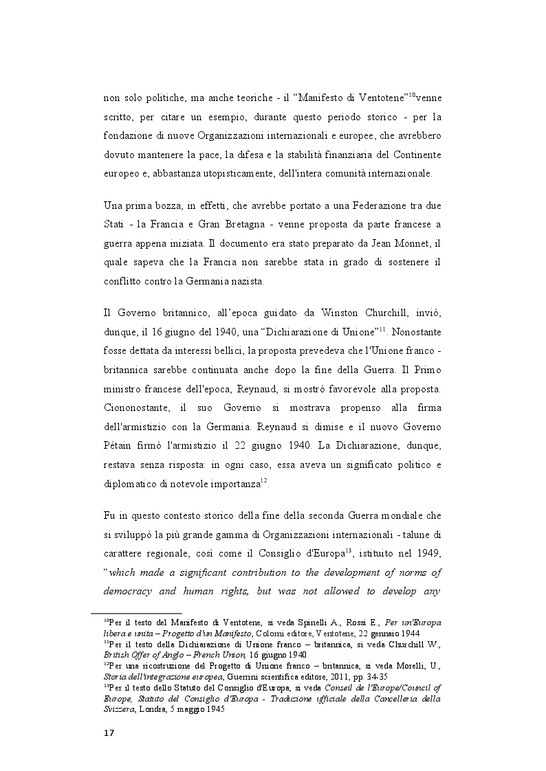 Anteprima della tesi: Il rafforzamento delle capacità delle relazioni internazionali dell’Unione Europea dopo il Trattato di Lisbona, Pagina 8