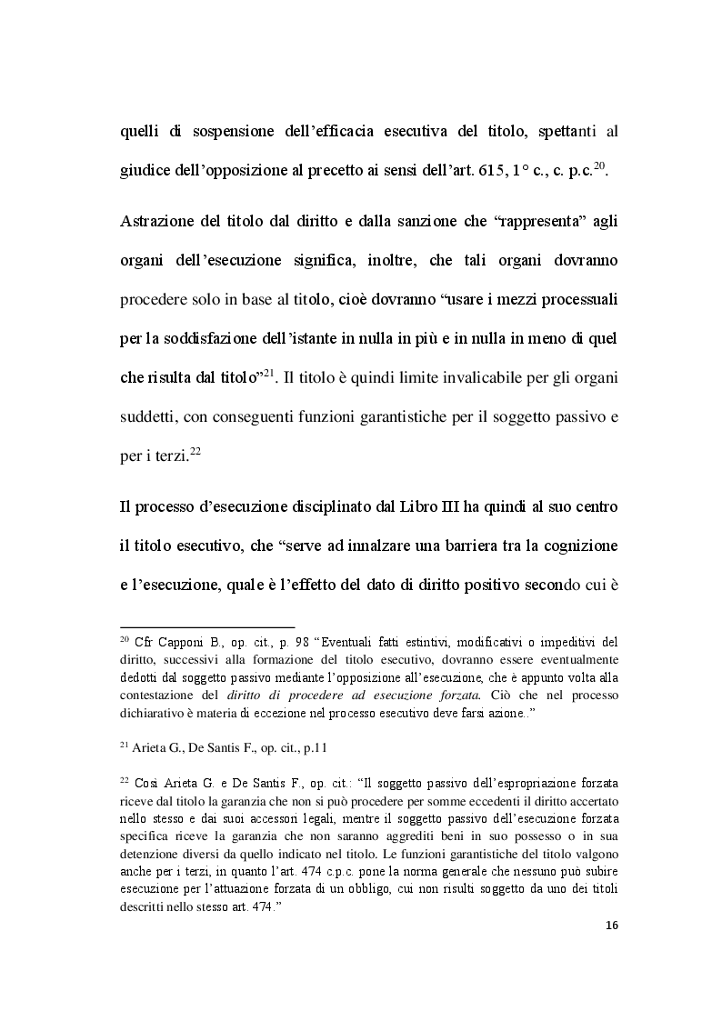 Estratto dalla tesi: Par condicio e intervento dei creditori