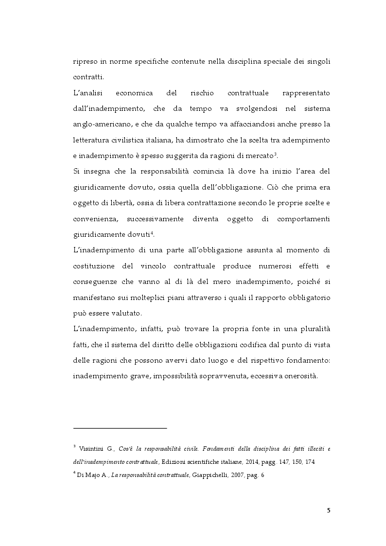 Anteprima della tesi: Tipologie di risarcimento del danno contrattuale. Profili di diritto comparato, Pagina 4