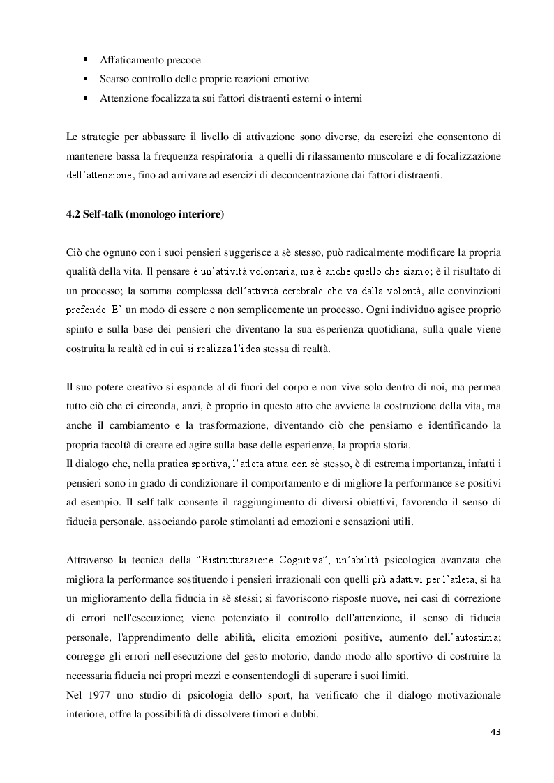 Anteprima della tesi: Imagery nello Sport. Ricerca empirica sull’esperienza di atleti disabili motori, Pagina 4