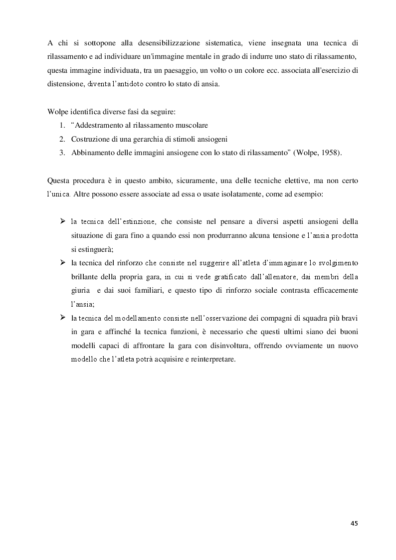 Anteprima della tesi: Imagery nello Sport. Ricerca empirica sull’esperienza di atleti disabili motori, Pagina 6