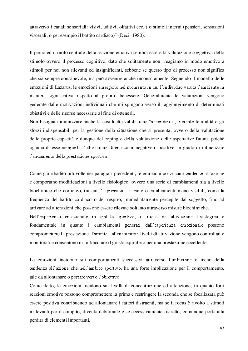 Anteprima della tesi: Imagery nello Sport. Ricerca empirica sull’esperienza di atleti disabili motori, Pagina 8