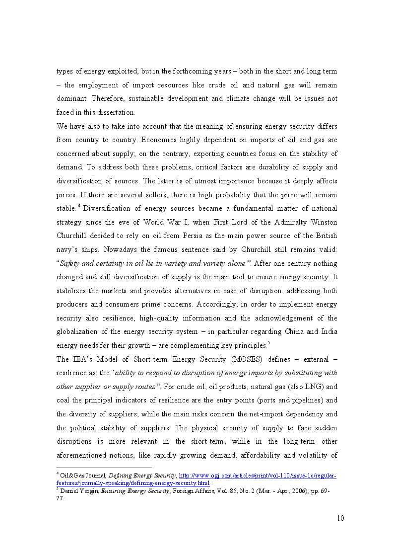 Anteprima della tesi: China and Europe’s Energy Security in Sub-Saharan Africa: similarities and challenges, Pagina 3