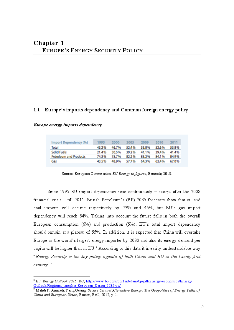 Anteprima della tesi: China and Europe’s Energy Security in Sub-Saharan Africa: similarities and challenges, Pagina 5